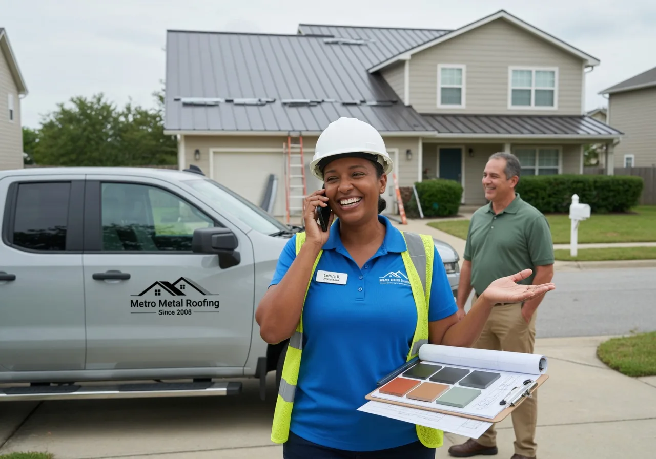 Storm Damage Metal Roof Repair in Larrabee, IA